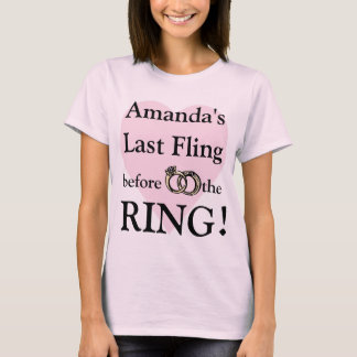 Anpassningsbar Bachelorette Party t-shirts