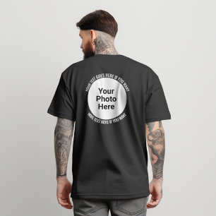Anpassningsbar Back Graphic Hoodie eller T Shirt