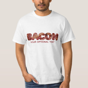 Anpassningsbar BACON-skjortor och jacka T Shirt