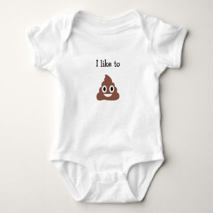 Anpassningsbar bajs-emoji t shirt