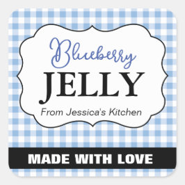 Anpassningsbar Bakad med kärlek Etikett HM003_18sq