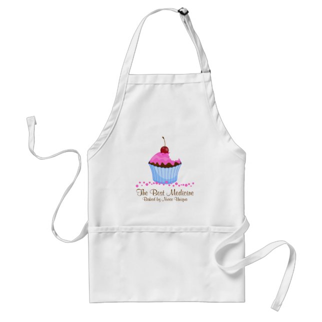 Anpassningsbar Bakery Cupcoa Förkläde (Framsidan)