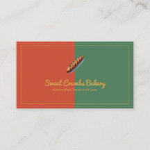 Anpassningsbar Bakery Terracotta, Grönt, Mustard G