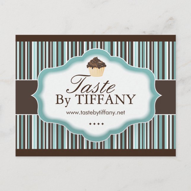 Anpassningsbar Bakery-vykort Vykort (Framsida)