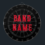 Anpassningsbar Band Merch Darttavla<br><div class="desc">Storlek: ProfiltInk Dart Board Bull's-öga! Skapa perfektens anpassningsbar-ritbord. Den här storleka designpanelen med sjudande utskrift i färg är lätt att anpassa med bilder, text och design för en underbar gåva eller perfekten som tillägg till ditt spelrum. Med dina exakta specifikationer kommer den här ritytan att slått sitt märke! Storlek styrelsesammansättning:...</div>