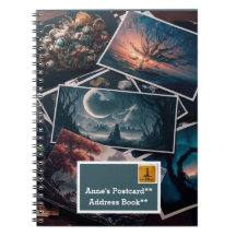 Anpassningsbar bärbar dator med vykort