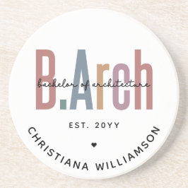 Anpassningsbar BArch Bachelor of Architecture Stud Underlägg