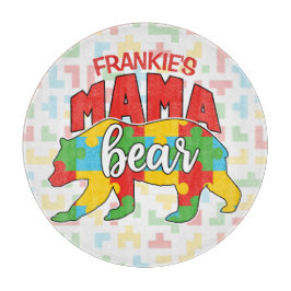 Anpassningsbar Barn Mamma Bear Autism Awareness Ma
