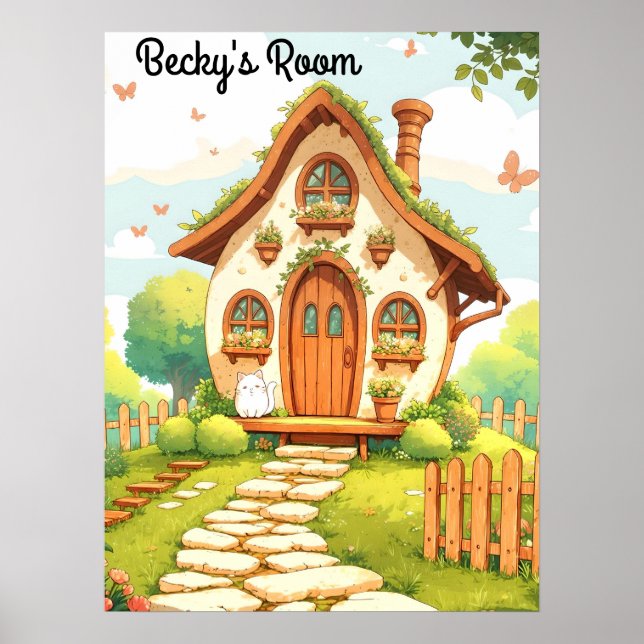 Anpassningsbar Barn Poster (Framsidan)