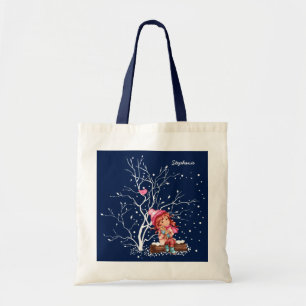 Anpassningsbar Barn Roligt julgåva Tote bags Tygkasse