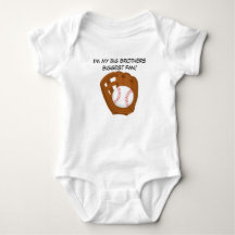 Anpassningsbar Baseball Baby Jersey Bodykostym