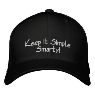 Anpassningsbar Baseball Cap Broderad Keps