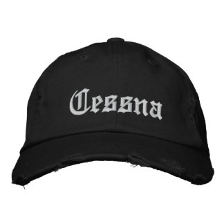 Anpassningsbar Baseball Cap-CESSNA Broderad Keps