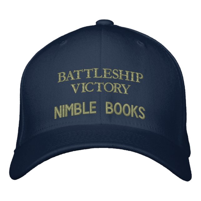 Anpassningsbar Baseball Cap för BATTLESHIP VICTORY Broderad Keps (Framsida)