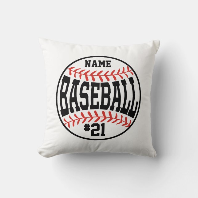 Anpassningsbar Baseball Dekorativ kudde-teamet Pil Kudde (Framsida)