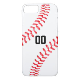 Anpassningsbar Baseball iPhone 7 Fodral