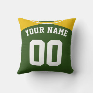Anpassningsbar Baseball Jersey Namn & Number Pillo Kudde