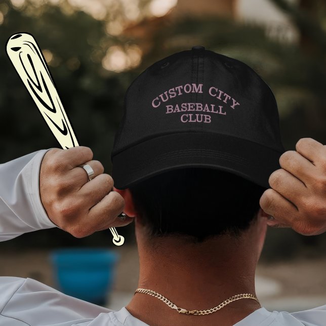 Anpassningsbar Baseball Klubb Team Player Gift med Broderad Keps (Skapare uppladdad)