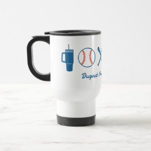 Anpassningsbar Baseball Mamma Cute Softball Mamma Resemugg