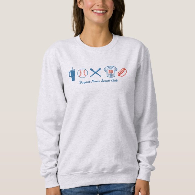 Anpassningsbar Baseball Mamma Cute Softball Mamma T Shirt (Framsida)