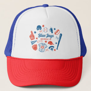 Anpassningsbar Baseball Mamma Proud Softball Mamma Keps