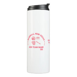 Anpassningsbar Baseball Mamma Squad Thermal Tumble
