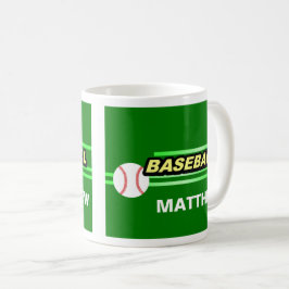 Anpassningsbar Baseball Muggar med Namn