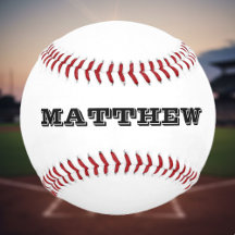 Anpassningsbar baseboll med anpassningsbara namn e