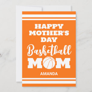 Anpassningsbar Basketball Mamma Mors dag-fotoplatt