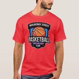Anpassningsbar Basketboll Logotyp T Shirt