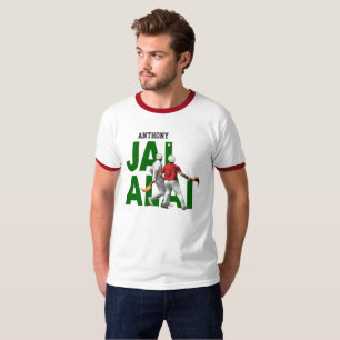 Anpassningsbar baskisk sport Cesta Punta/Jai Alai T Shirt