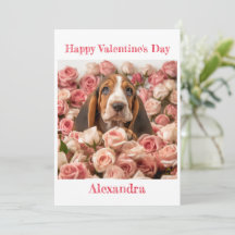 Anpassningsbar Basset Hound i Ro Valentine