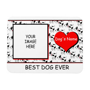 Anpassningsbar Bästa hunden någonsin Husdjur Magne Magnet