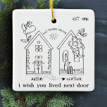 Anpassningsbar Bästa vän Bild Anpassad jul Julgransprydnad Keramik<br><div class="desc">Fira din bästa vän och de omhuldade minnen du har delat med vår Anpassningsbar "Best Friends Forever" Ceramic Ornament. Den här personligens prydnadsföremål är en unik och hjärtlig gåva, perfekt för din väns födelsedag, jul eller något annat speciellt tillfälle. Med frasen "Bästa vänner för alltid" och alternativet att lägga till...</div>