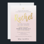 ANPASSNINGSBAR BAT MITZVAH INBJUDAN BLEK ROSA GULD<br><div class="desc">*** OBS! HJÄLPEFFEKTEN AV SKINGA GALLA FOLIER ÄR ETT TRYCKT BILD ** - - - - - - - - - - - - - - - - - - - - - - - - - - - - - - - - - - - - - - -...</div>