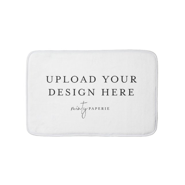 Anpassningsbar Bath Mat, Personlig Kitchen Mat Badrumsmatta (Framsidan)
