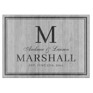 Anpassningsbar BBQ Par Namn Rustic Bröllop Gift