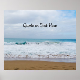 Anpassningsbar Beach Poster