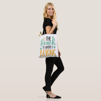 Anpassningsbar Beach Tote Bag Tygkasse