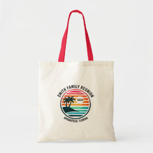 Anpassningsbar Beach Vacation Family Reunion Tygkasse