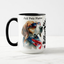 Anpassningsbar Beagle Mamma Mugg