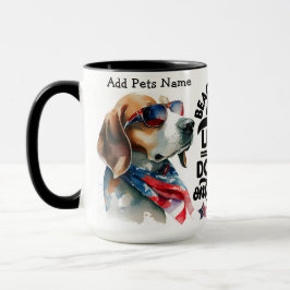 Anpassningsbar Beagle Mamma Mugg