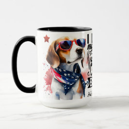 Anpassningsbar Beagle Mugg