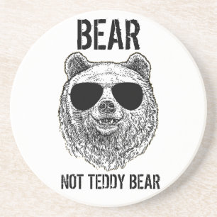 Anpassningsbar BEAR INTE NALLE Manar Funny Gift fö Underlägg