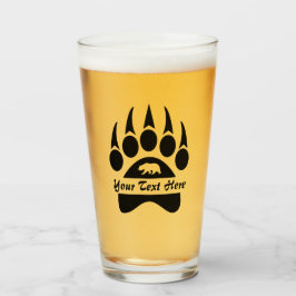 Anpassningsbar Bear Klo Beer Glass Tumblr Glaskopp