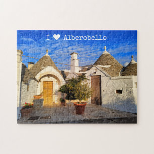 Anpassningsbar, bedövande stad Alberobello, Apulie Pussel