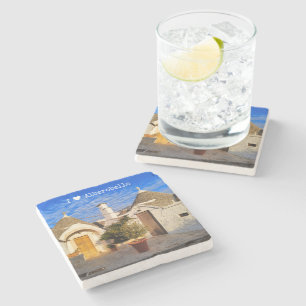 Anpassningsbar, bedövande stad Alberobello, Apulie Stenunderlägg