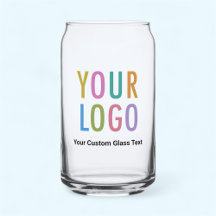Anpassningsbar Beer kan pint Glas med Logotyp-mark