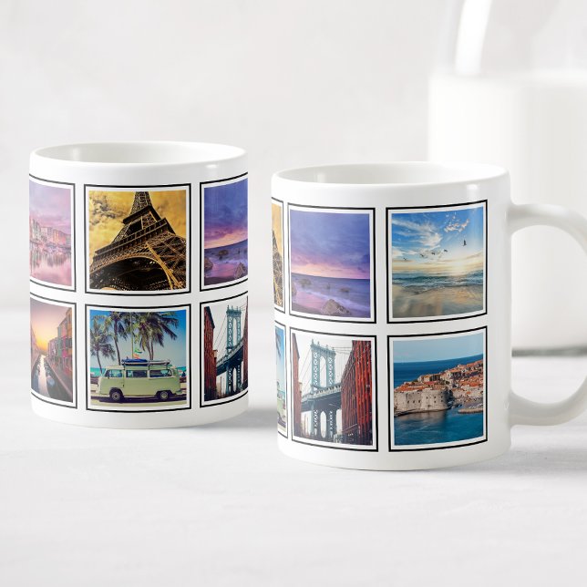 Anpassningsbar Behåll minnesmärken Travel Photo Co Kaffemugg (Skapare uppladdad)