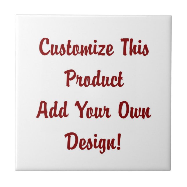 Anpassningsbar - belägga med tegel kakelplatta (Framsidan)